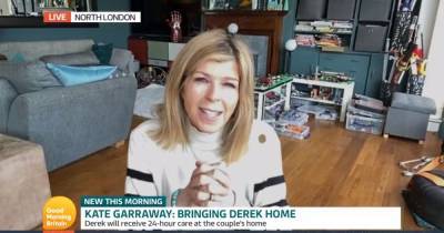 Kate Garraway on adorable moment kids reunited with dad Derek Draper at home for first time in a year - www.manchestereveningnews.co.uk - Britain - Manchester