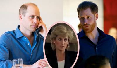 Royal Source Reveals One Thing Harry & William Have Agreed On Recently - perezhilton.com