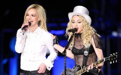 Madonna Sends ‘Love’ To Britney Spears By Lip-Syncing ‘…Baby One More Time’ - etcanada.com