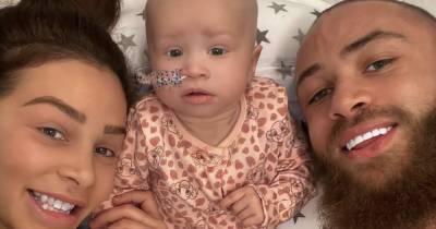 Ashley Cain's baby daughter Azaylia returns home in ambulance after he's told she could have 'days to live' - www.ok.co.uk