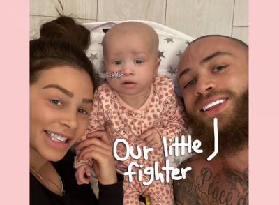 The Challenge's Ashley Cain Says Daughter Has 'Days To Live' Following Discovery Of Multiple Tumors - perezhilton.com - Britain - Texas