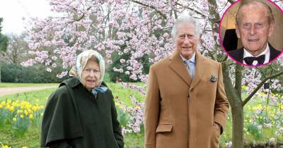 Prince Charles Visits Queen Elizabeth II After Prince Philip’s Death - www.usmagazine.com