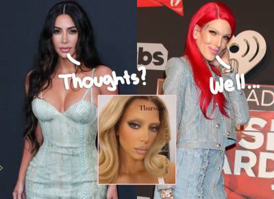 Jeffree Star Reacts After Fans Think Kim Kardashian’s Bleached Eyebrows Look Just Like His! - perezhilton.com