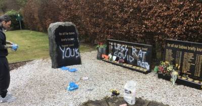Scots stillborn memorial cleaned up by kind-hearted locals after sickening vandal attack - www.dailyrecord.co.uk - Scotland - city Fife