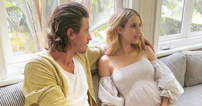 Emma Roberts Shows Her and Garrett Hedlund’s Son Rhodes’ Face for 1st Time on Mother’s Day - www.usmagazine.com