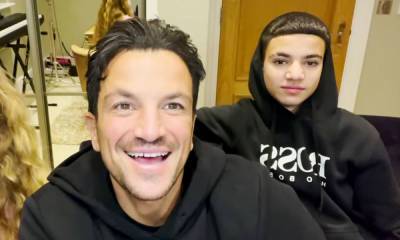 Peter Andre reveals family 'chaos' after son Junior details COVID health battle - hellomagazine.com