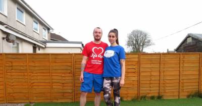 Castle Douglas couple used lockdown to get fit and raise money for the British Heart Foundation - www.dailyrecord.co.uk - Britain - county Grant