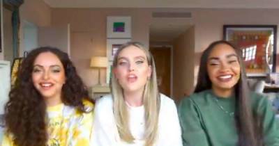 Perrie Edwards' Little Mix bandmates lead stars congratulating the singer after pregnancy announcement - www.msn.com