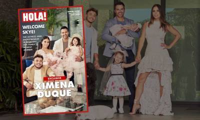 Mother’s Day exclusive: Ximena Duque introduces her newborn girl Skye - us.hola.com