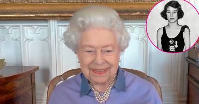 Queen Elizabeth II Giggles While Reminiscing About Life Saving Award She Received 80 Years Ago - www.usmagazine.com