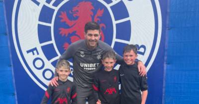 Steven Gerrard in heartwarming Rangers gesture as Kevin Thomson thanks manager for fundraiser support - www.dailyrecord.co.uk - Centre