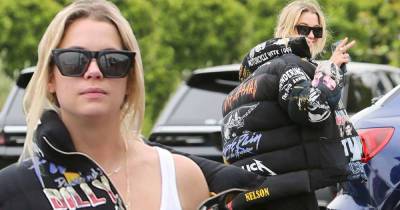 Ashley Benson shows sustainable style in upcycled NMB New York coat - www.msn.com - New York