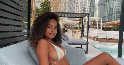 Love Island's Amber Gill wows fans with glam blonde hair transformation as she ditches her signature natural curls - www.ok.co.uk