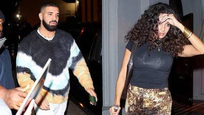Drake Spotted Sneaking Out Of Dinner Date With Mystery Woman In LA: See Pics - hollywoodlife.com