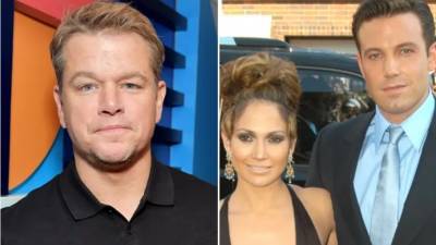 Matt Damon Hopes That Ben Affleck and Jennifer Lopez Are Back Together - www.glamour.com - county Guthrie