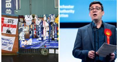 'We want to secure Gigg Lane for football': Andy Burnham's message to people of Bury - www.manchestereveningnews.co.uk - Manchester