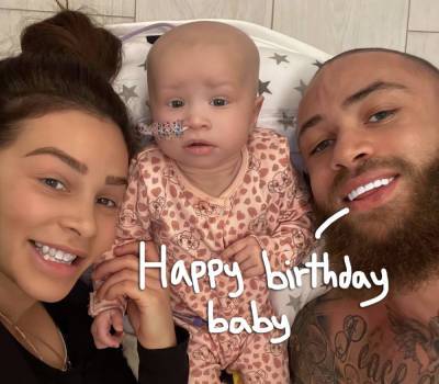 Ashley Cain Honors Late Azaylia As She Turns '9 Months Old In Heaven' - perezhilton.com