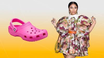 Nicki Minaj, Ariana Grande and More Celebs Jump on the Crocs Trend -- Shop Their Looks - www.etonline.com