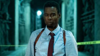 Chris Rock - Max Minghella - Chris Rock Says Filming 'Spiral' Was 'Actually Scarier' Than Watching It (Exclusive) - etonline.com