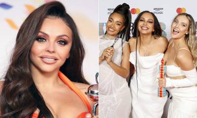 Jesy Nelson reacts after Little Mix mention her during winning BRITs speech - hellomagazine.com - Britain