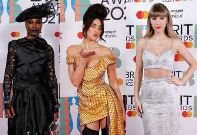 Brits 2021: From statement suspenders to neon prom dresses, the six biggest fashion moments - www.msn.com - Britain