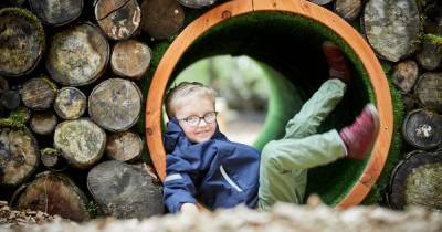 First look at children's Woodland Play area at the new RHS Garden Bridgewater in Salford - www.manchestereveningnews.co.uk