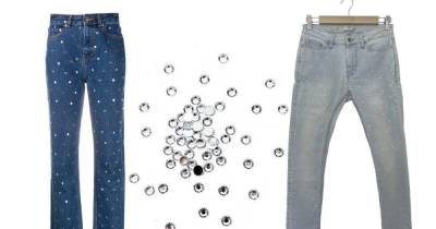 OK! Fashion hacks: How to get Ganni’s £475 pair of studded jeans for just £4.50 - www.ok.co.uk - Hague