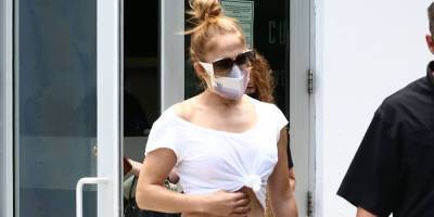 Jennifer Lopez Breaks a Sweat at the Gym After Vacation With Ben Affleck - www.justjared.com - Miami - Florida - Montana