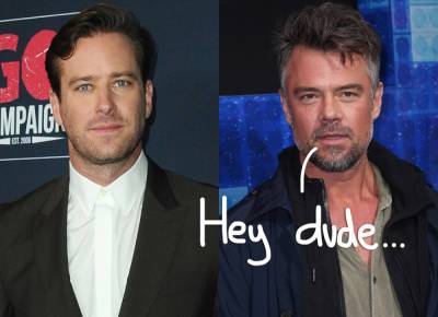 Josh Duhamel Emailed Armie Hammer After Replacing Him In Jennifer Lopez's Movie -- Here's What Was Said! - perezhilton.com