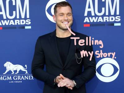 Colton Underwood Talks Being On Grindr Pre-Bachelorette And How He Was Blackmailed Before Coming Out! - perezhilton.com