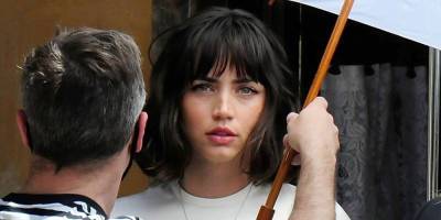 Ana de Armas Shows Off Her Blunt Bob While Joking Around On Set With 'The Gray Man' Movie Crew - www.justjared.com - Spain