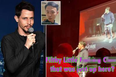 Tony Hinchcliffe dropped by agents after using slur against comic Peng Dang - nypost.com - USA