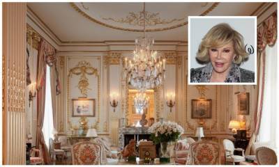 Joan Rivers’ ‘haunted’ New York penthouse is back on the market - us.hola.com - France - New York