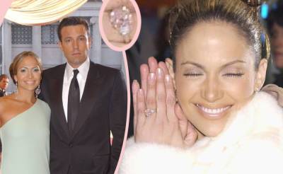 Jennifer Lopez KEPT Ben Affleck's Engagement Ring All These Years! Awwww!!!! - perezhilton.com