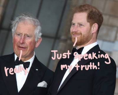 Royal Expert Says Prince Harry Is ‘Selfish’ For Saying Prince Charles Passed On A 'Cycle' Of 'Genetic Pain' - perezhilton.com