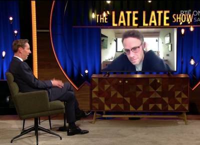 Seth Rogen’s appearance on Late Late compared to iconic Father Ted character - evoke.ie