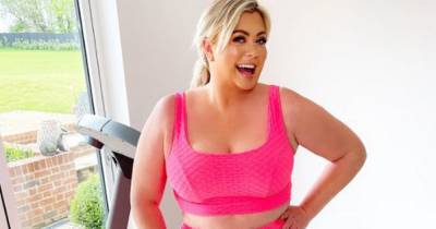 Gemma Collins shows off weight loss in hot pink gym gear as she says 'fitness makes her feel good' - www.ok.co.uk - Britain