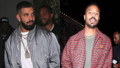 Drake Has Dinner With Michael B. Jordan After Dropping New Song With Nicki Minaj — See Pics - hollywoodlife.com - Jordan