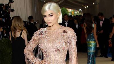 Kylie Jenner Stuns In Beige Satin Bikini As She Says Her ‘Vibe’ Is ‘Living Life’ — See Pics - hollywoodlife.com