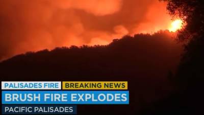 Palisades Fire Forces 1,000 Residents to Evacuate in Topanga Canyon - thewrap.com - Los Angeles