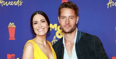 Mandy Moore Goes Bright & Colorful at MTV Movie & TV Awards 2021 with Justin Hartley! - www.justjared.com - Los Angeles
