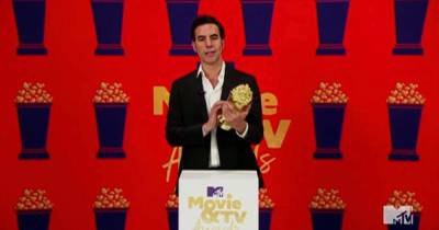Sacha Baron Cohen — and All of His Famous Personas — Accepts Comedic Genius Award at 2021 MTV Movie and TV Awards - www.usmagazine.com