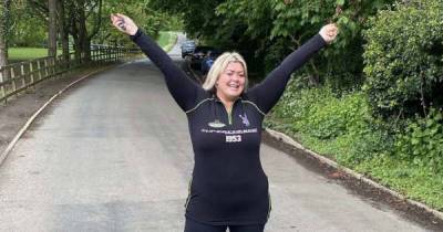 Gemma Collins vows to be 'fine tuned machine' as she goes running in skin-tight black outfit - www.msn.com