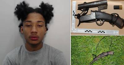 Teenager jailed after cycling round Manchester with a loaded shotgun - www.manchestereveningnews.co.uk - Manchester