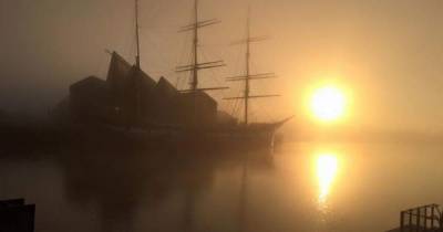 Picture Scotland: Scot captures magical sun-dappled shot of Glasgow's Tall Ship - www.dailyrecord.co.uk - Scotland
