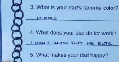 Daughter's 'brutal but cute' description of her dad goes viral - www.dailyrecord.co.uk