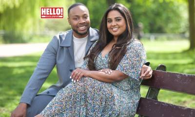 Meet HELLO!'s £50,000 dream wedding winners Dominick Palmer and Charlene Abid - hellomagazine.com