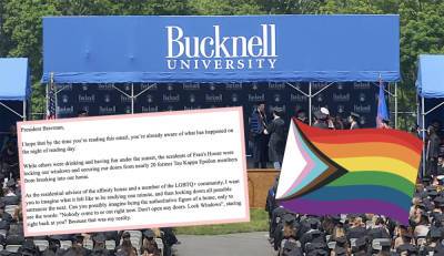 Bucknell University Investigating Alleged Former Frat Boys Who Attempted To Break Into LGBTQ+ Housing - perezhilton.com - Pennsylvania