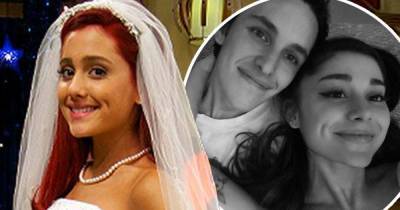 Ariana Grande's fans post photo of her in wedding gown after marriage - www.msn.com