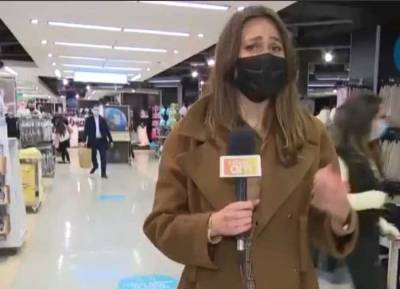 Virgin Media reporter caught rapid shopping in Penneys live on air - evoke.ie